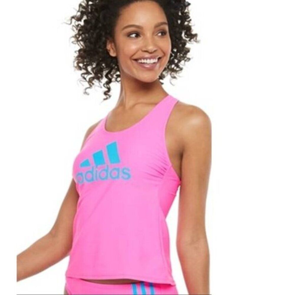 Adidas Women's Crossback Tankini Swim Top
